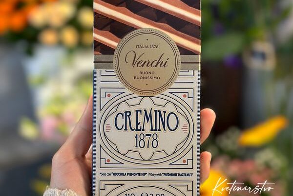 Venchi Cremino 1878 čokoláda | Extra jemný mliečny nugát
