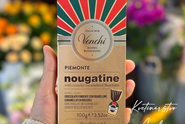Venchi Nougatine | Extra horká čokoláda s karamelizovanými lieskovcami